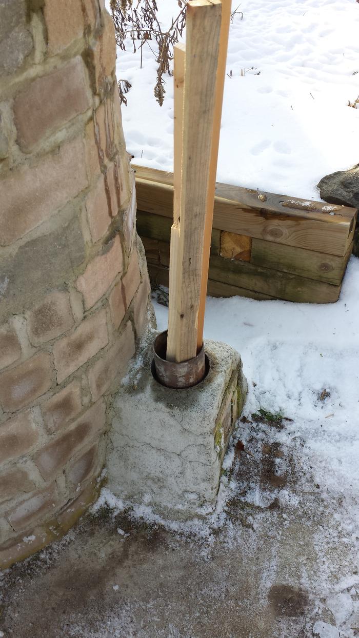 The bread oven was conventionally fired with a fire in the oven before baking. I added a four inch rocket which could be fired by stick wood in the conventional j tube rocket.