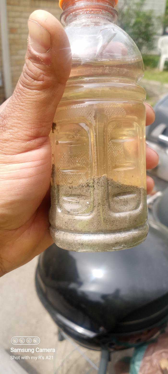 Gatorade bottles have thick plastic and lots of ridges, making them pretty ideal.