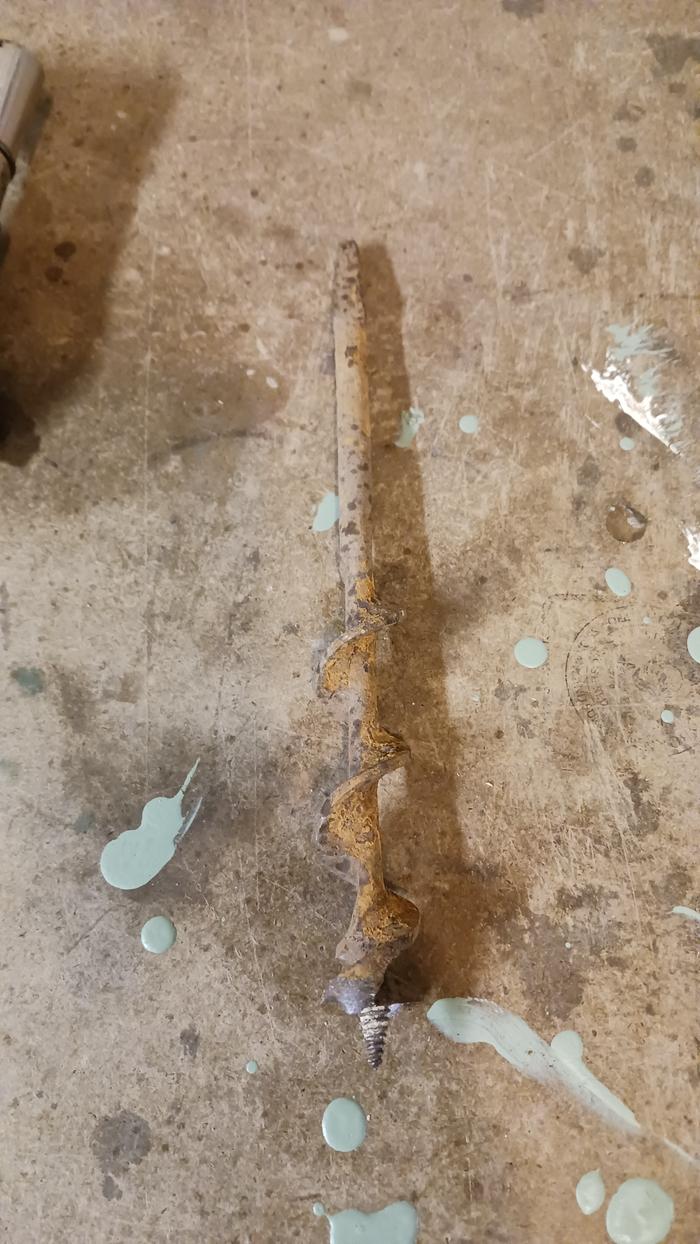 all rusty and dull