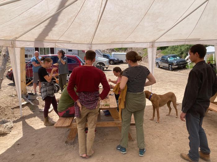 Lunch outside