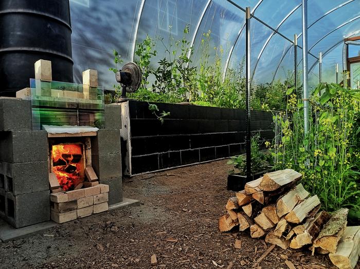 heated Alaska greenhouse