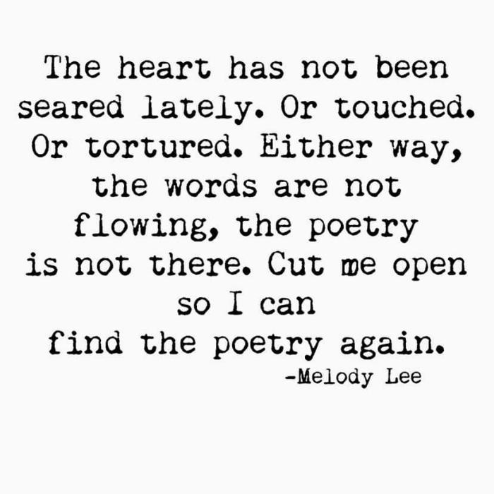 Poem by Melody Lee