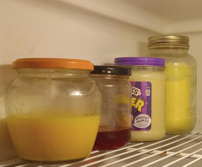 Animal fats: schmaltz bacon grease ghee