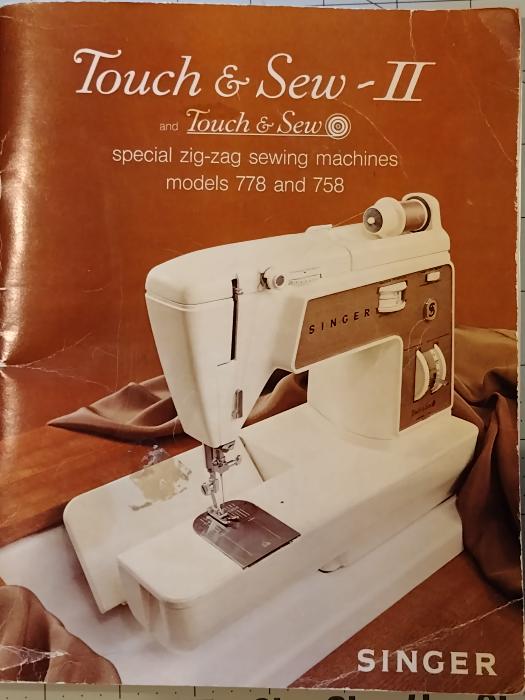 Singer 558 and 578 instruction manual