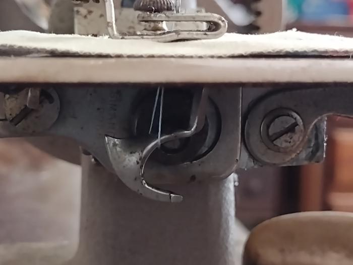 Needle up