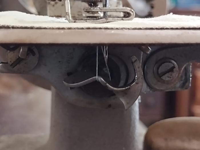 Needle almost down