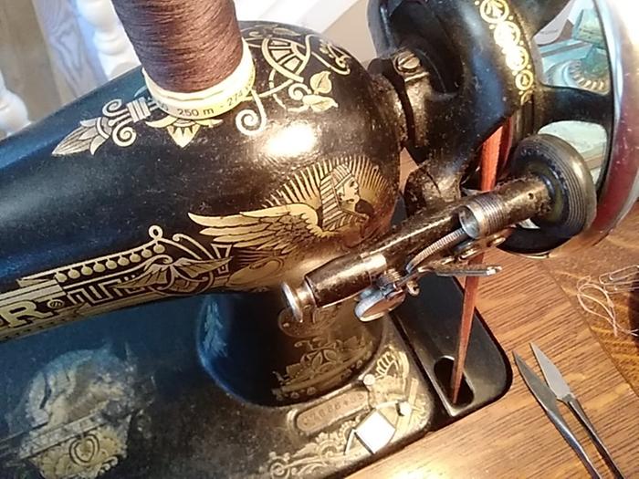 The only sewing machine that was kind to me