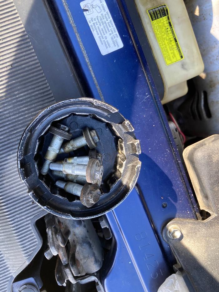 Bolts involved 