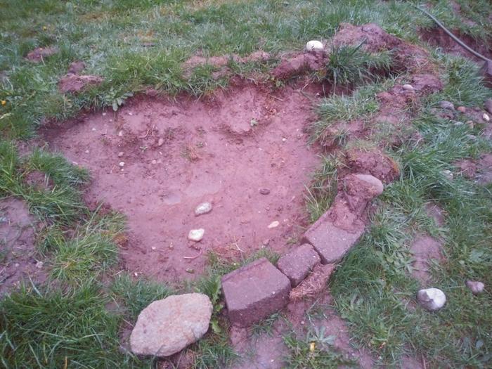 The kids' clay pit- I removed the aid and they went wild. It also serves as a landscape for miniature dinos and soldiers. 