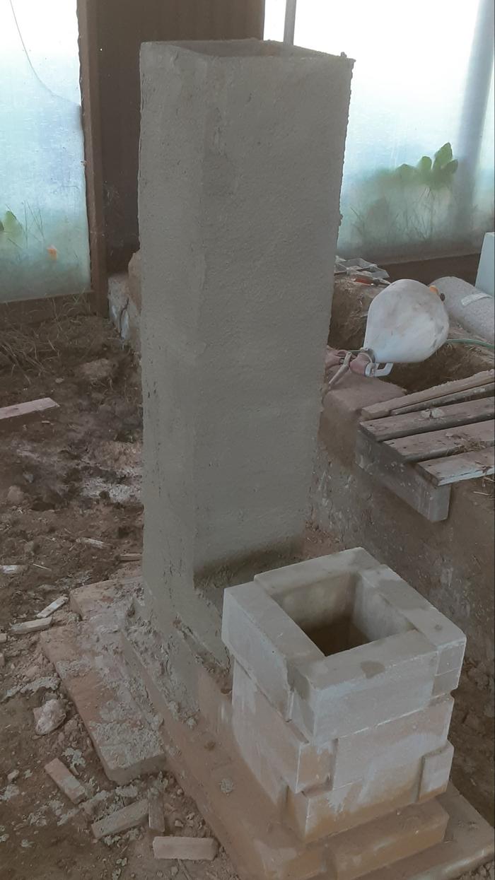 heat riser cobbed up