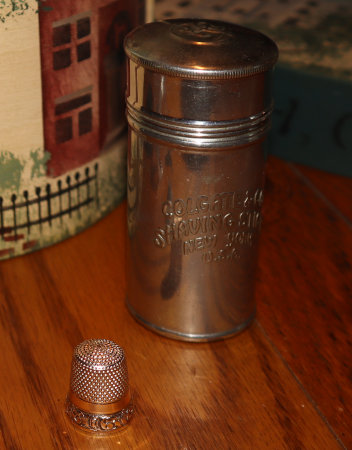 thimble and needle case