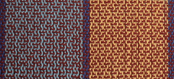 brown on twill