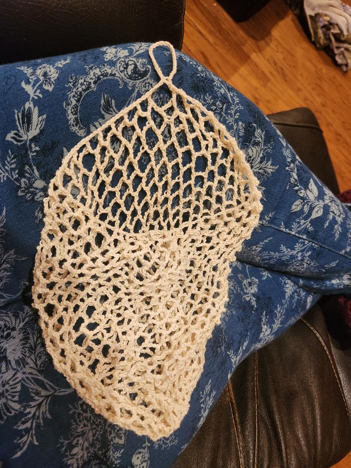 Lingerie bag I crocheted
