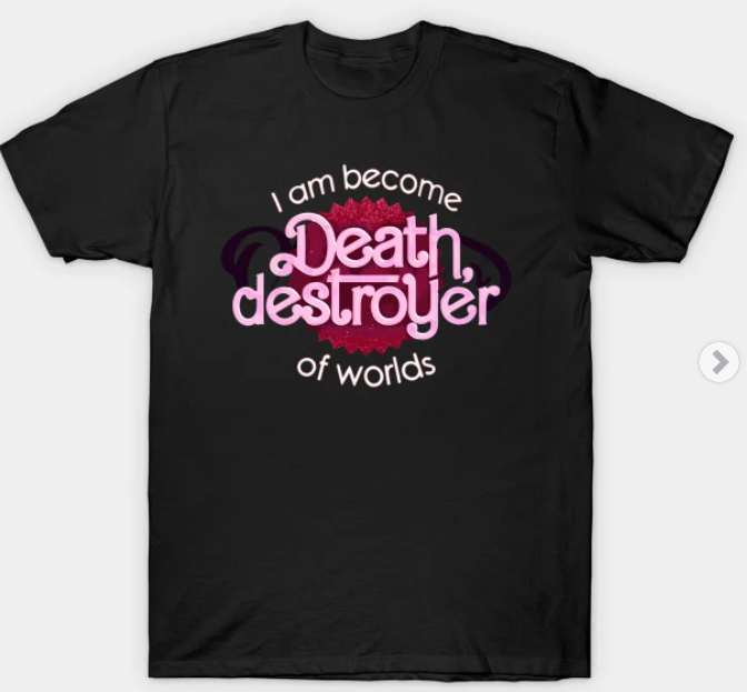 Barbenheimer the T-shirt 