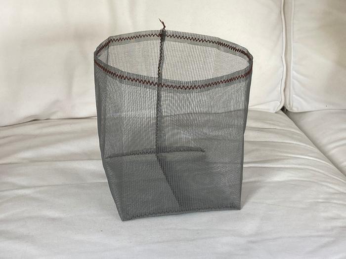 Reusable air-prune mesh grow bag, 1 gallon, 6" x 6" x 8"