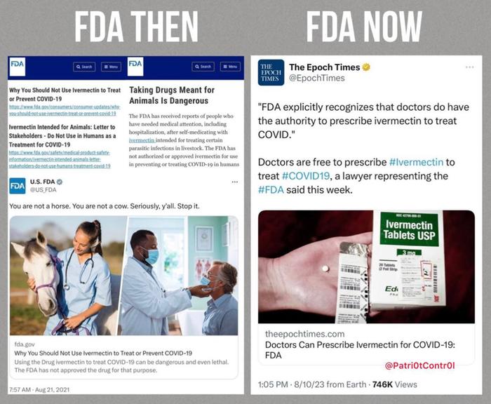 FDA on ivermectin
