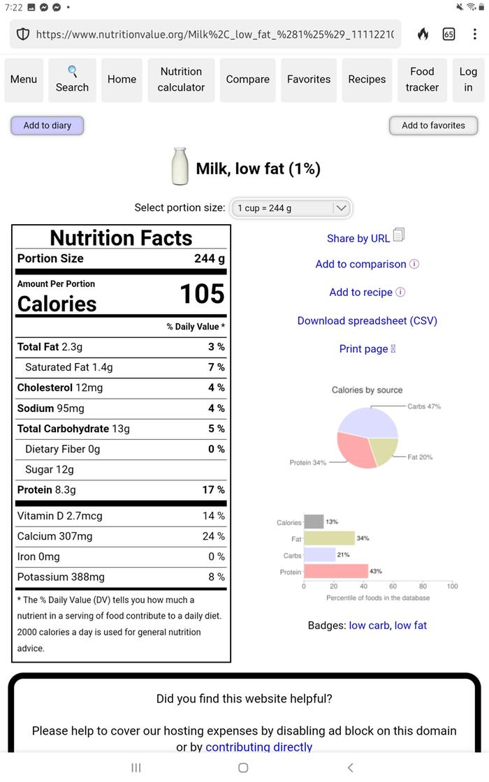 1%/low fat