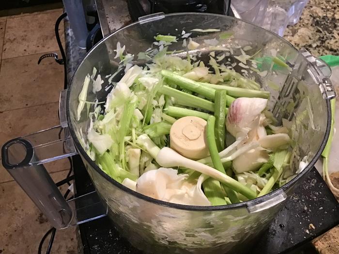Chopping and mincing for freeze drying