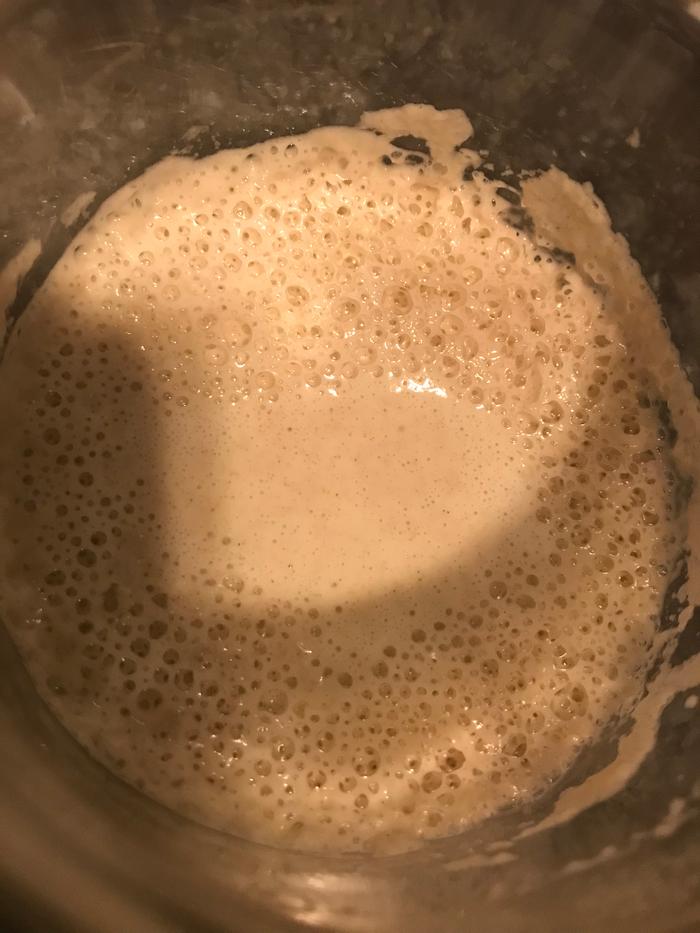 Hungry sourdough starter