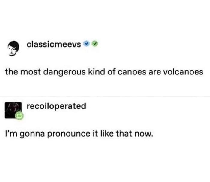 Most dangerous canoes