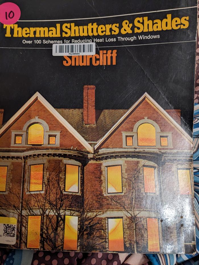 Thermal shutters and shades