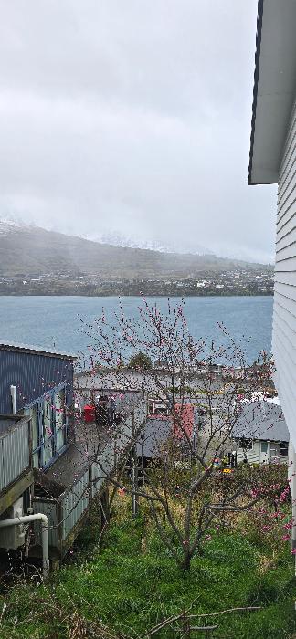 Fresh snow on the mountains overnight 