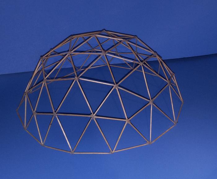 a 3V dome out of toothpicks