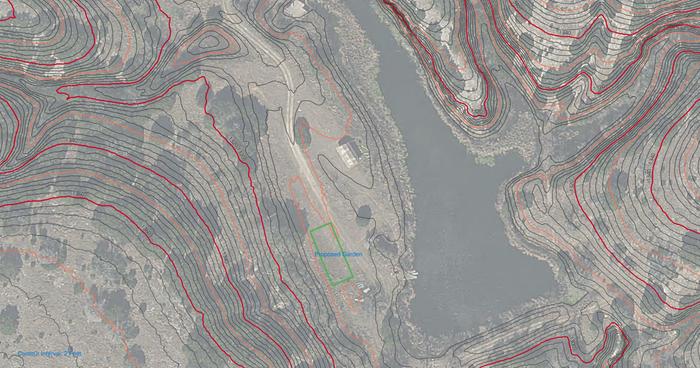 Contour Map generated with QGIS