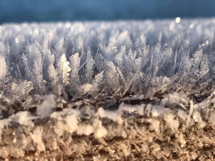 ice crystals sacred geometry