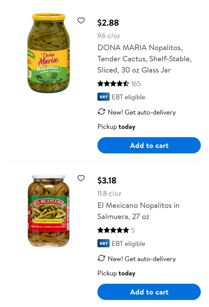 adverts for pickled cactus