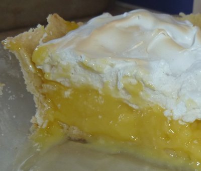 lemon cream pie from my great-grandmother's recipe