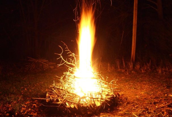 Get the fire going 