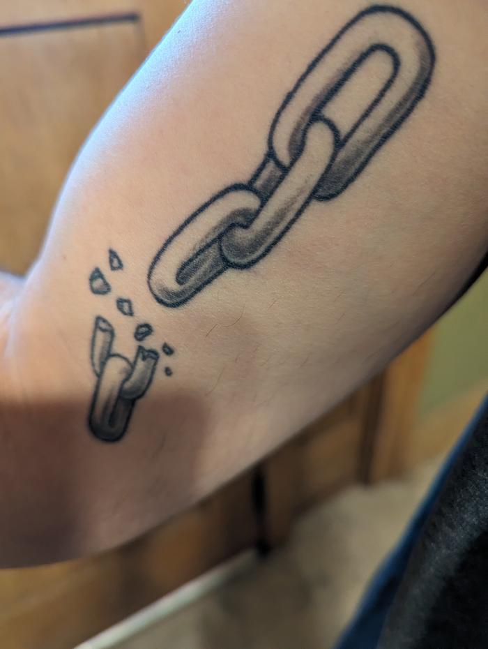 tattoo of chain