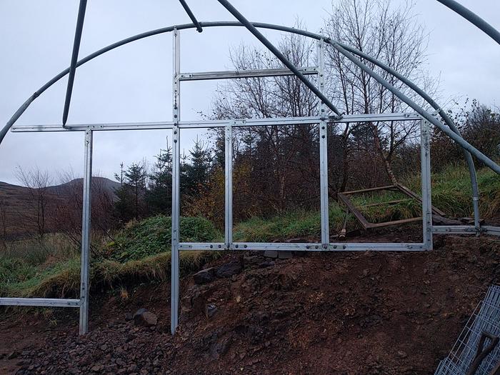 South end window framing