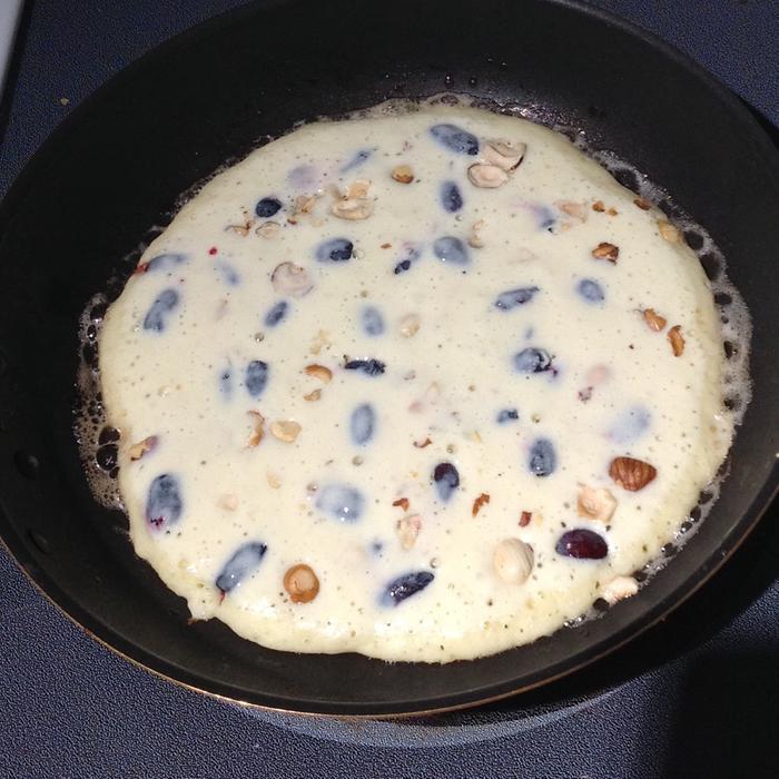 healthy fruit pancakes