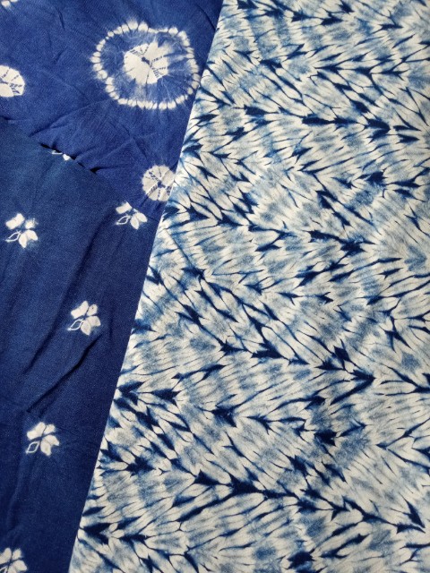 Indigo dyed fabric