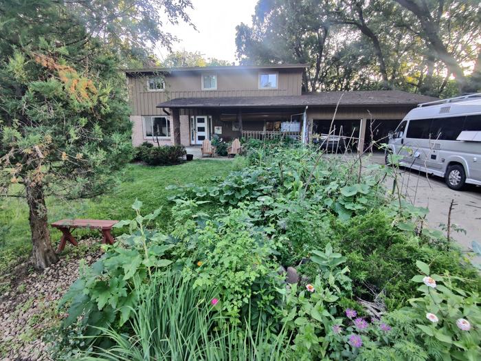 beautiful food growing garden