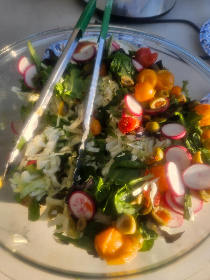 Big veggie salad