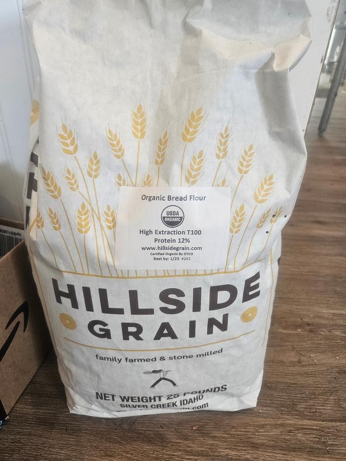 A new farm in our area (15 miles away!) Is producing organic flour!! Wow! That's new and SO COOL!