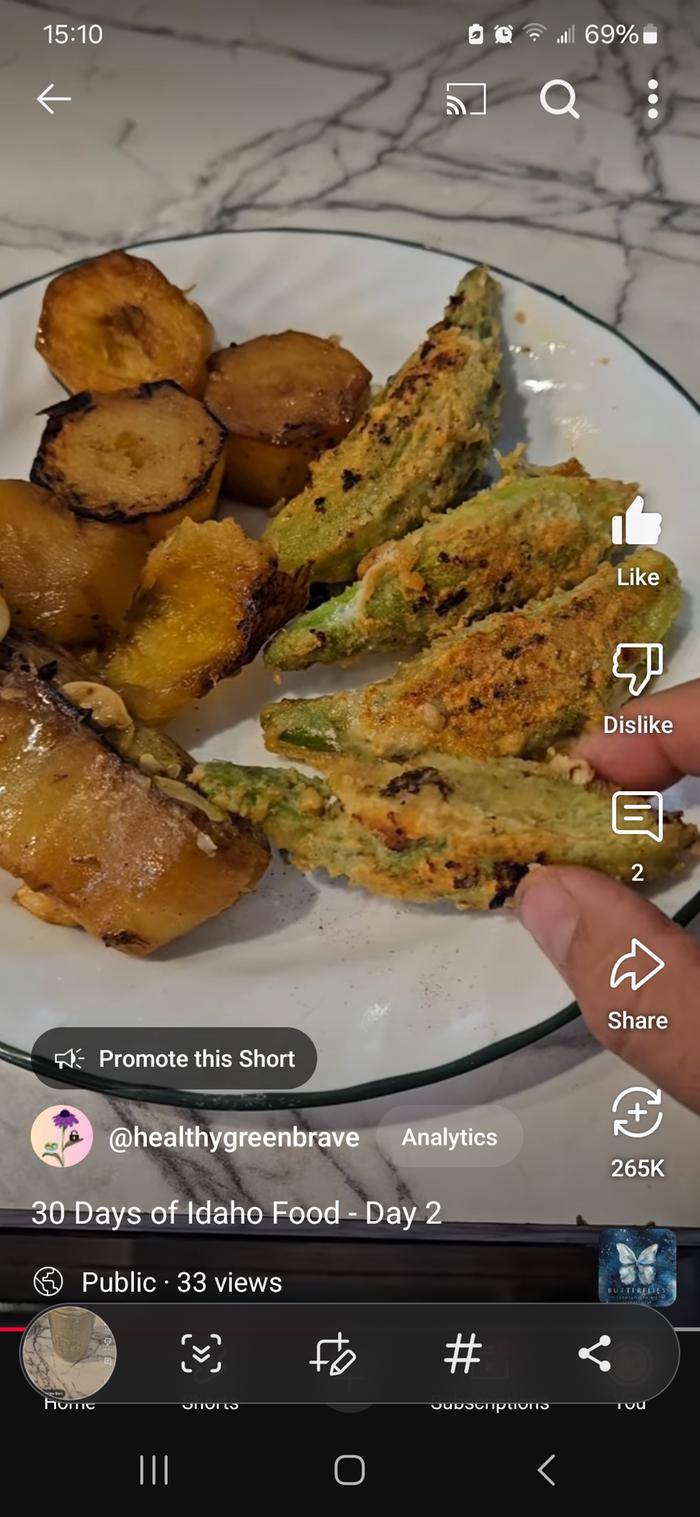 Leftover squash and fried milkweed seeds pods