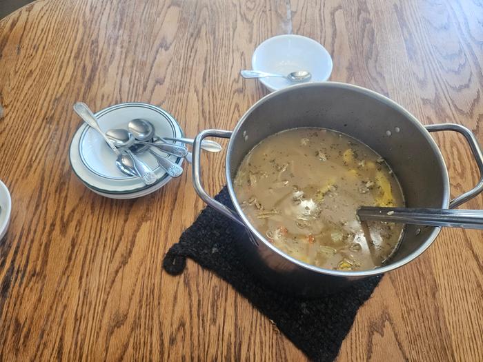 Chicken noodle soup 