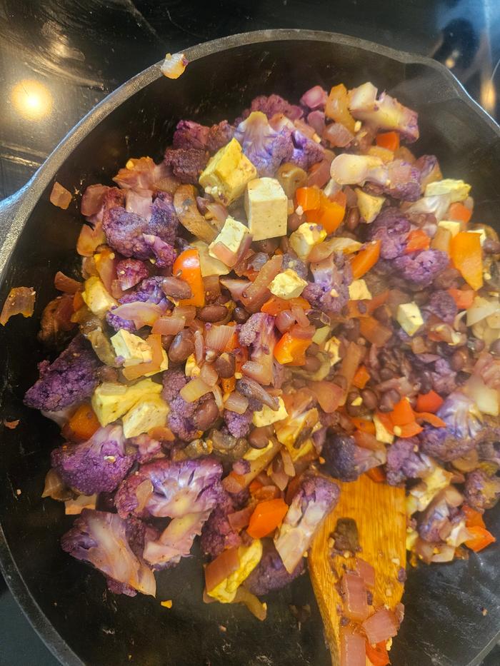 Garden veggie hash