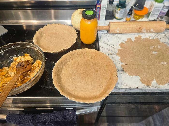 Pie crusts happening