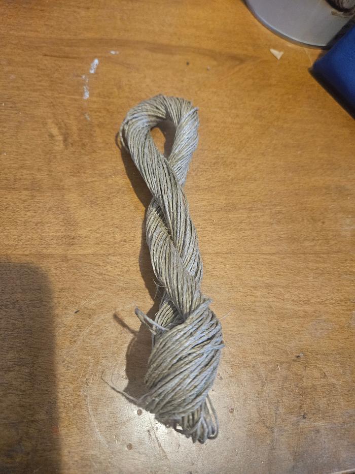 Finished tiny skein