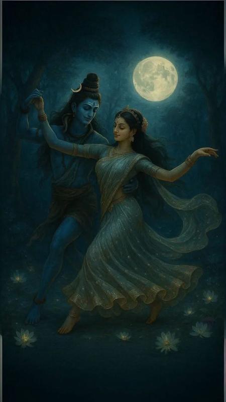 Kali and Shiva the ceaseless cycle of birth and death dealing with grief