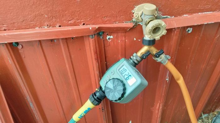 Timer with vacuum breack