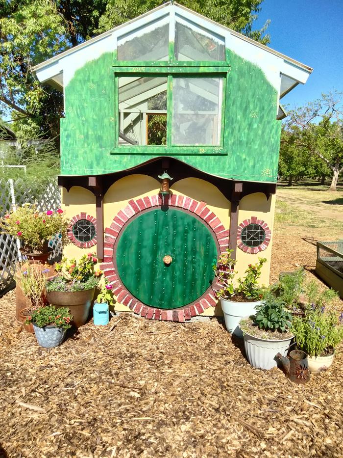 West side made a hobbit door 