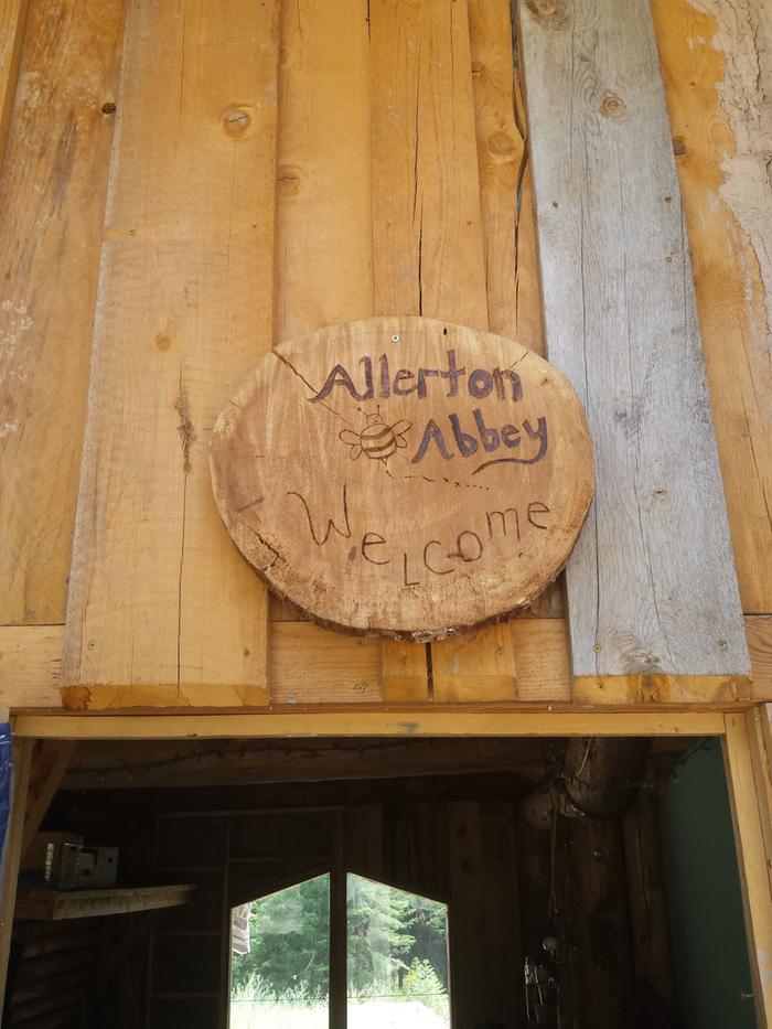 allerton abbey sign