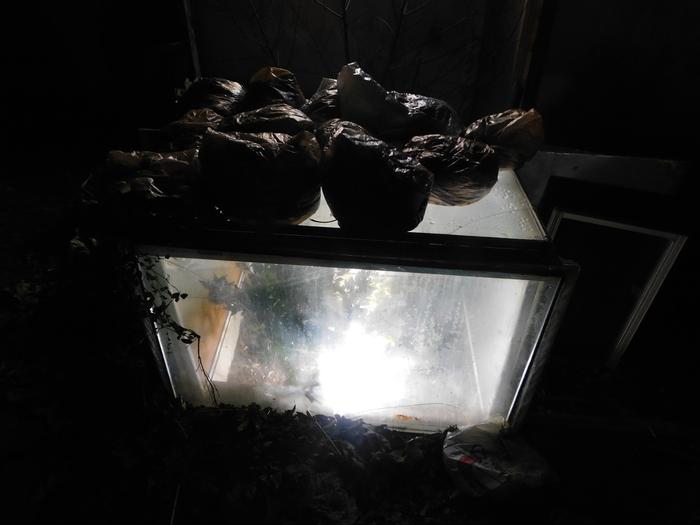 4 layers of glass with 5 layers on top