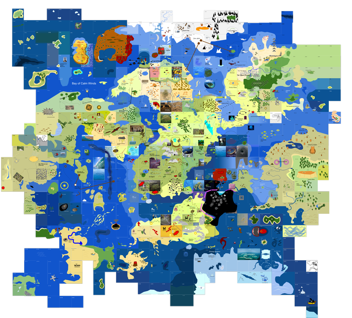 The final map from the G+ map-game